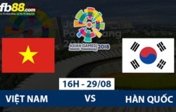 fb88-Soi kèo Việt Nam vs Hàn Quốc bán kết Asiad 2018