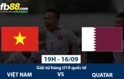 fb88-Soi kèo bóng đá tứ hùng U19 Việt Nam vs Quatar