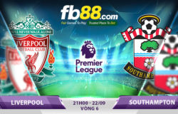 kèo nhà cái liverpool vs southampton 22-09