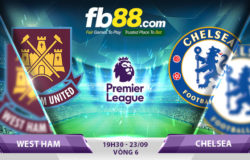 soi kèo west ham vs chelsea 23-09