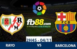 fb88-Soi kèo cá cược la liga Rayo vs Barcelona