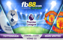 soi kèo tottenham vs man united