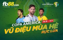 fb88-Lịch thi đấu bóng đá vô địch Nam Mỹ Copa America 2019