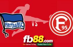 fb88-soi kèo Hertha BSC Berlin vs Fortuna Dusseldorf