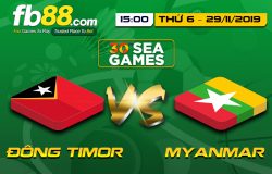 fb88-nhận định soi kèo đông timor vs myanmar sea games 2019