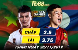 fb88-Phân tích tỷ lệ kèo nhà cái Việt Nam vs Lào sea games 2019