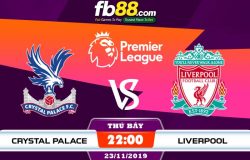 fb88-soi kèo Crystal Palace vs Liverpool