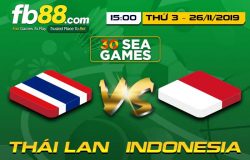 fb88-Soi tỷ lệ kèo Thái Lan vs Indonesia Sea games 2019