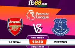 fb88-soi kèo Arsenal vs Everton