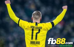 fb88 Haaland trở thành cầu thủ đầu tiên ghi bàn sau khi Bundesliga trở lại