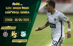 fb88-soi kèo FK Partizan Belgrade vs FK Mladost Lucani