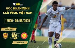 fb88-soi kèo Quang Nam vs Thanh Hoa