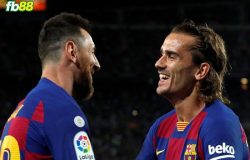 Messi và Antoine Griezmann2