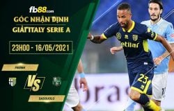 fb88-soi kèo Parma vs Sassuolo