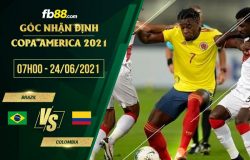 fb88-soi kèo Brazil vs Colombia
