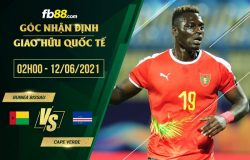 fb88-soi kèo Guinea Bissau vs Cape Verde