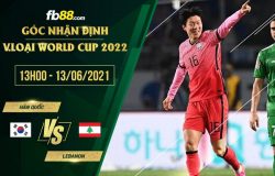 fb88-soi kèo Han Quoc vs Lebanon