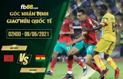 fb88-soi kèo Morocco vs Ghana