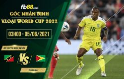 fb88-soi kèo St. Kitts and Nevis vs Guyana