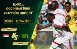 fb88-soi kèo Sudan vs Zambia