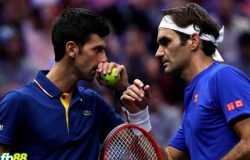 Roger Federer & Novak Djokovic