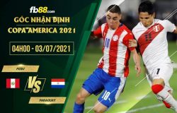 fb88-soi kèo Peru vs Paraguay