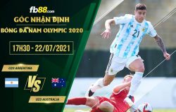 fb88-soi kèo U23 Argentina vs U23 Australia