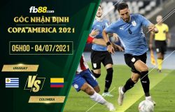 fb88-soi kèo Uruguay vs Colombia