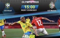 U23 Brazil vs U23-Mexico Olympic 2020