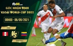 fb88-soi kèo Peru vs Venezuela