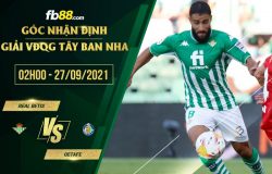 fb88-soi kèo Real Betis vs Getafe