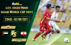 fb88-soi kèo UAE vs Lebanon