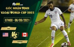 fb88-chi tiết kèo trận đấu USA vs Canada