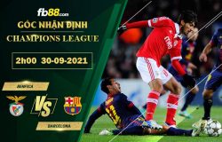 Fb88 soi kèo trận đấu Benfica vs Barcelona