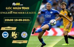 Fb88 soi kèo trận đấu Brighton vs Leicester