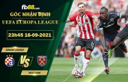 Fb88 soi kèo trận đấu Dinamo Zagreb vs West Ham