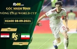 Fb88 soi kèo trận đấu Iraq vs Iran