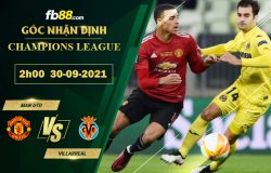 Fb88 soi kèo trận đấu Man Utd vs Villarreal