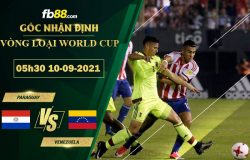 Fb88 soi kèo trận đấu Paraguay vs Venezuela