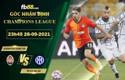 Fb88 soi kèo trận đấu Shakhtar Donetsk vs Inter Milan