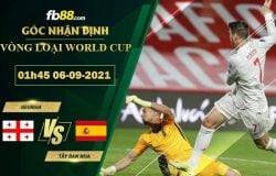 Fb88 soi kèo trận đấu Tây Ban Nha vs Georgia 06-09-2021