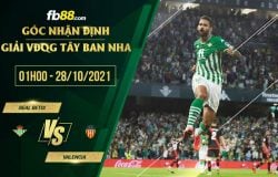 fb88-soi kèo Real Betis vs Valencia