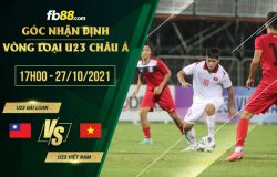 fb88-soi kèo U23 Dai Loan vs U23 Viet Nam