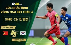 fb88-chi tiết kèo trận đấu U23 Dong Timor vs U23 Han Quoc