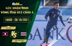 fb88-soi kèo U23 Lao vs U23 Thai Lan