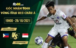 fb88-soi kèo U23 Philippines vs U23 Singapore