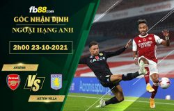 Fb88 soi kèo trận đấu Arsena vs Aston Villa