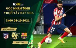 Fb88 soi kèo trận đấu Atletico Madrid vs Barcelona