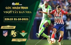 Fb88 soi kèo trận đấu Atletico Madrid vs Real Betis