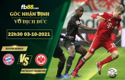 Fb88 soi kèo trận đấu Bayern Munich vs Eintracht Frankfurt